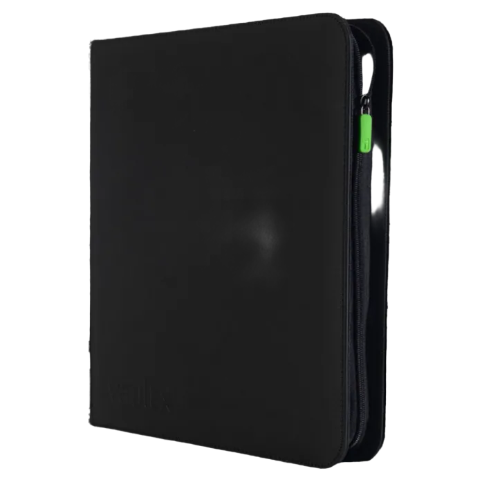 Vault-X 12-Pocket Sideloader Zip Binder (480 Card Capacity)